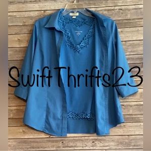 No Iron-Women’s Coldwater Creek Set -Size XL